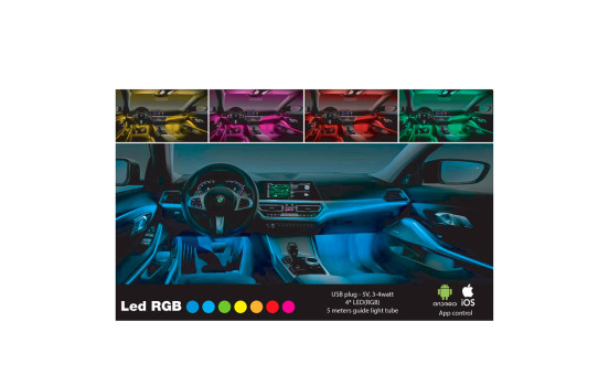 Simoni Racing Intérieur Ambiance RGB LED - 5 mètres