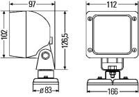 Werkl UltraBeam 12V extra large avec aimant