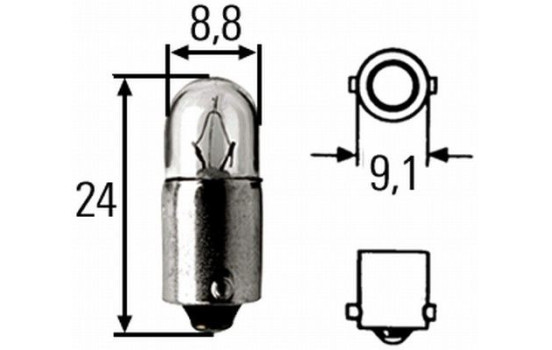 Hella Heavy Duty T2W, 24V2W, Image 2