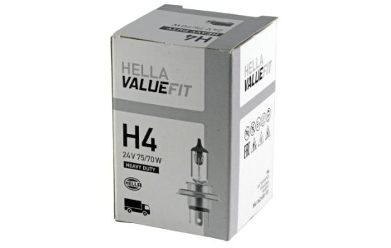 Hella Valuefit H4, 24V 75/70W
