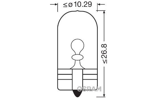 Osram Original 24V W5W T10, Image 3