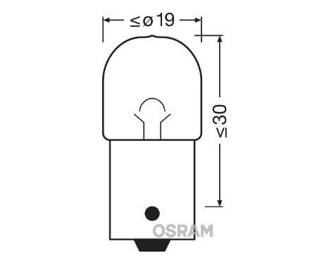 Osram Truckstar Pro 24v R5W BA15s