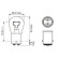 Phare Bosch Trucklight P21W, 24V21W, Vignette 7