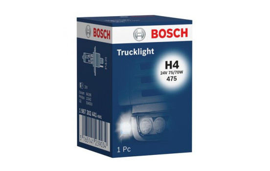 Phare de camion Bosch H4, 24 V 75/70 W