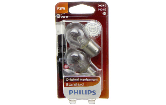 Philips 13498B2 BA15s P21W 24V set de 2 pièces