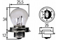 Hella Standard S3, 6V15W