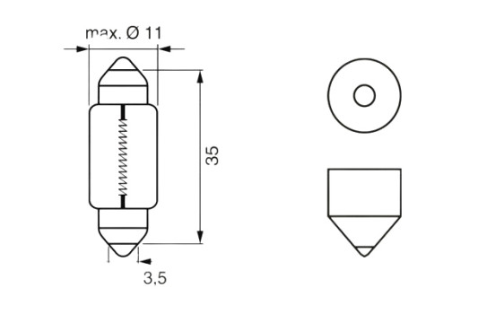 Ampoule, éclairage intérieur Pure Light WS, Image 2