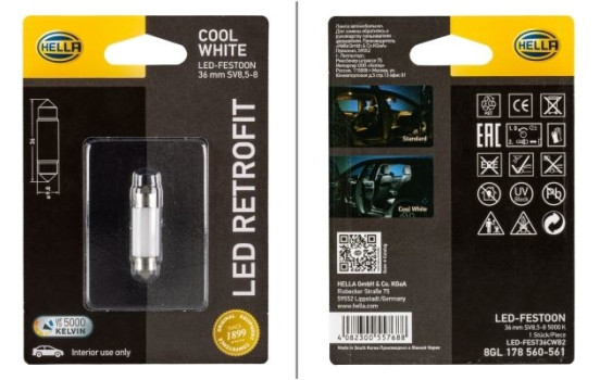 Kit de conversion LED Hella SV8.5 12V