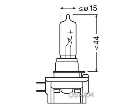 Ampoule, projecteur principal ORIGINAL, Image 3