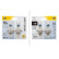 Ampoules Hella White Light H4, 12V60/55W (2 pièces)