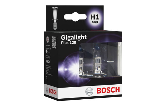 Bosch Gigalight H1, 12V55W (2 pièces)