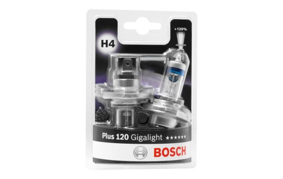 Bosch Gigalight H4, 12V60/55W (2 pièces)