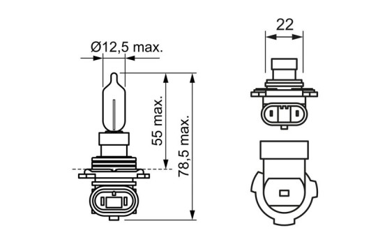 Bosch Longlife HIR2, 12V55W, Image 7
