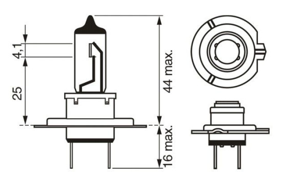 Bosch PLUS 90 H7, 12V 55W (2 pièces), Image 7