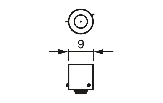Bosch Pure Light H6W, 12V6W (2 pièces), Image 8