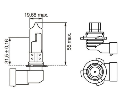 HB4 Ampoule, projecteur principal, Image 7