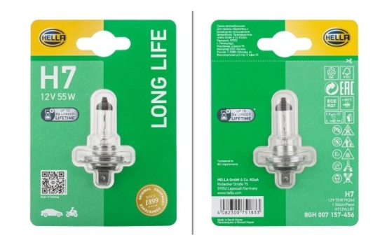 Hella Longlife H7, 12V55W