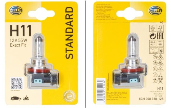 Hella Standard H11, 12V55W