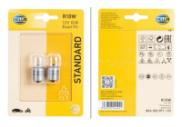 Hella Standard R10W, 12V10W (2 pièces)