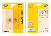 Hella Standard WY5W, 12V21W (2 pièces)