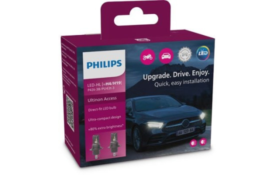 Kit Philips Ultinon Access LED H4 H19 11342U2500CX