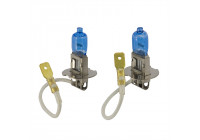 Lampes halogènes SuperWhite Blue H3 55W / 12V / 4200K, jeu de 2 pièces (E13)