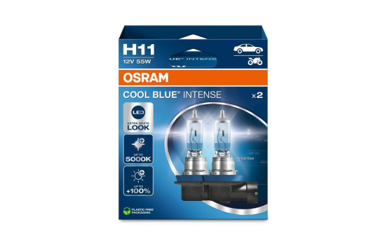 Osram Cool Blue H11, 12V55W (2 pièces)