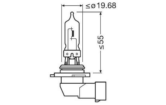 Osram Cool Blue HB3, 12V60W (2 pièces), Image 3