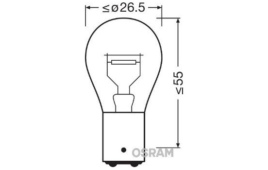 Osram Diadem Chrome PR21/5W, 12V21/5W, Image 3