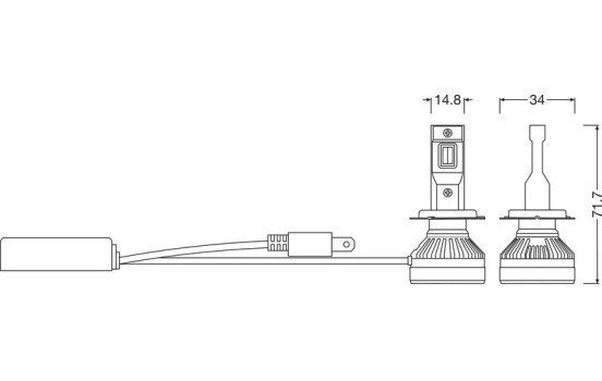 Osram LEDriving HL H7, (2 pièces), Image 3