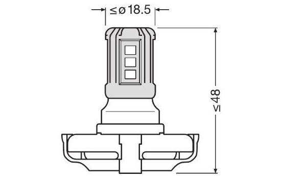 Osram LEDriving SL PS19W, Image 3