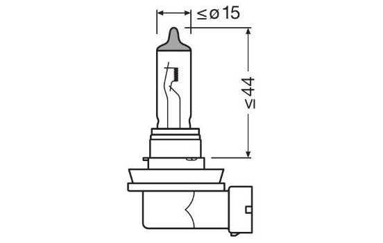 Osram Night Breaker H11, 12V55W (2 pièces), Image 3