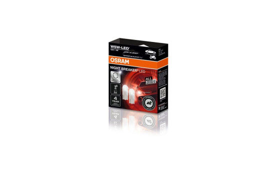 Osram Night Breaker LED W5W, (2 pièces)