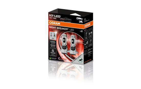 Osram NightBreaker LED H7, (2 pièces)