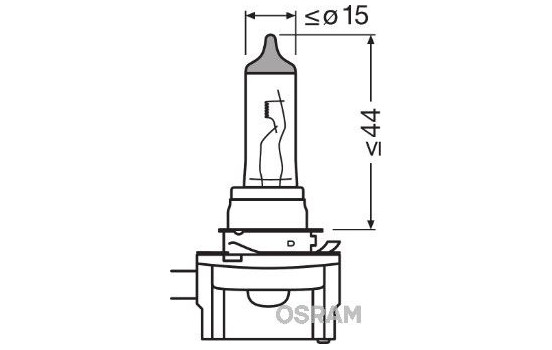 Osram Original H8B, 12V35W, Image 3