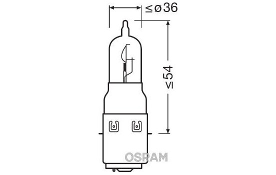 Osram Original S2, 12V35W, Image 3