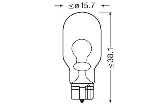 Osram Original W16W, 12V16W (2 pièces), Image 3