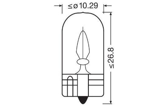 Osram Original W3W, 12V3W, Image 3