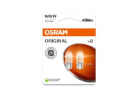 Osram Original W5W, 12V5W (2 pièces)