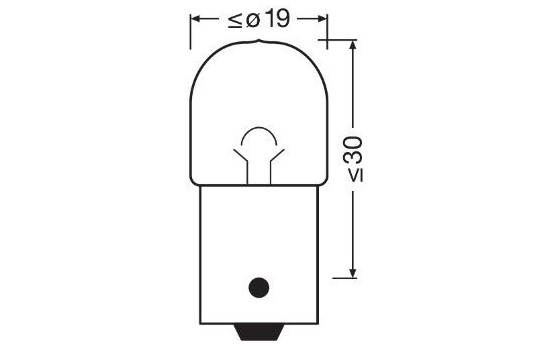 Osram Ultra Life R10W, 12V10W (2 pièces), Image 3