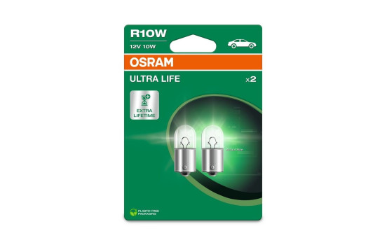 Osram Ultra Life R10W, 12V10W (2 pièces)