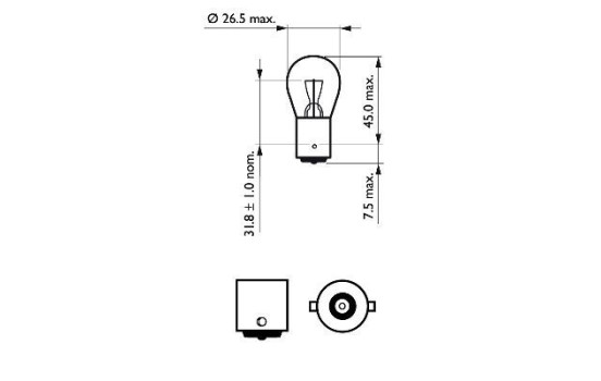 Philips LongLife EcoVision P21W, Image 3