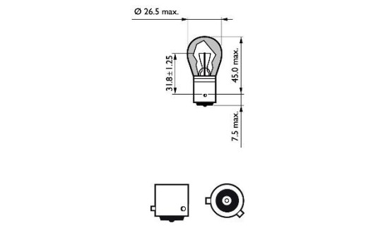 Philips LongLife EcoVision PY21W, Image 3