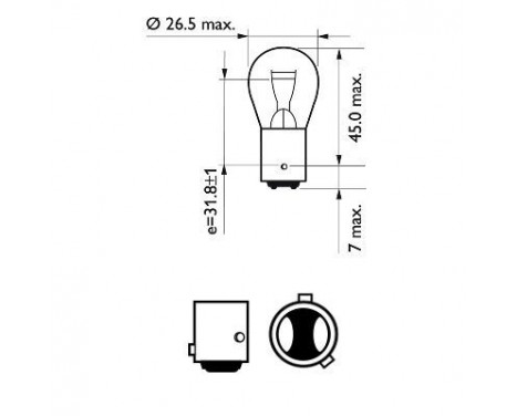 Philips Standard P21/4W, Image 3