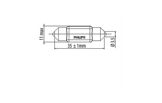 Philips Ultinon Pro7000 Blanc chaud 4000 K - 11854WU70X1 - 12 V, Image 3