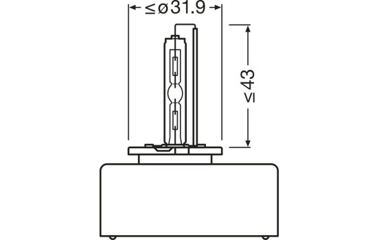 Ampoule, lampe frontale XENARC® ORIGINAL, Image 3
