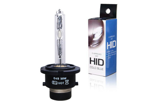 Lampe HID-Xenon D4S 5000K + E-mark, 1 pièce