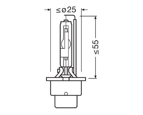 Osram Original Xenarc Ampoule Xénon D4R (4300k), Image 6