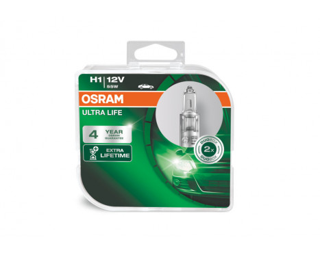 Osram Ultra Life 12V H1 55W set 2 pièces