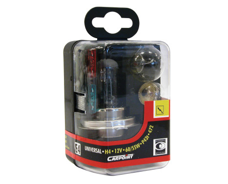 Carpoint jeu d'ampoules de rechange jeu d'ampoules H4 60/55W